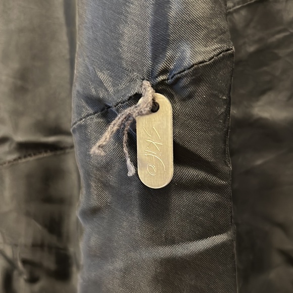 Dark navy slip dress by Skif Skifo. OSFA - Picture 2 of 6